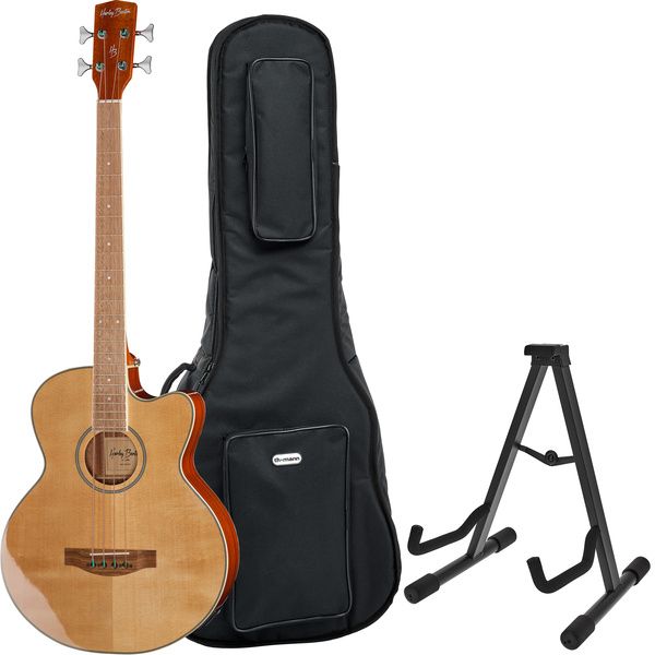 Harley Benton B-30NT Acoustic Bass Bundle test och recension 2024