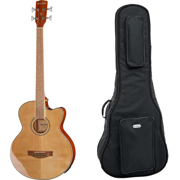 Harley Benton B-30NT Acoustic Bass test och omdöme 2024