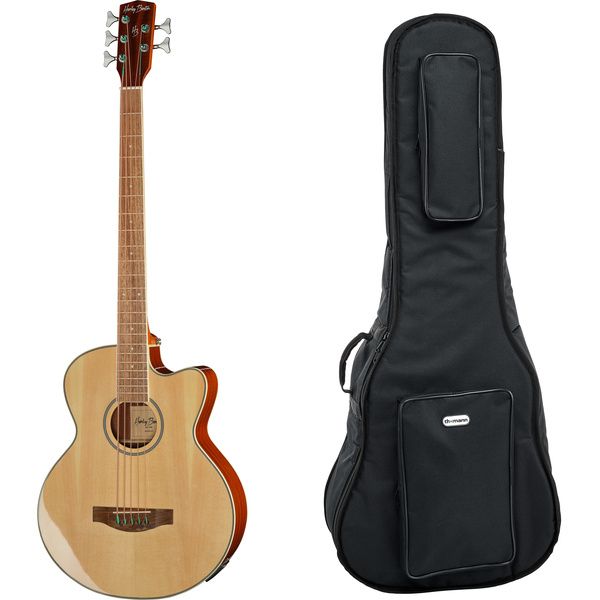 Harley Benton B-35NT Acoustic Bass test och teknisk analys