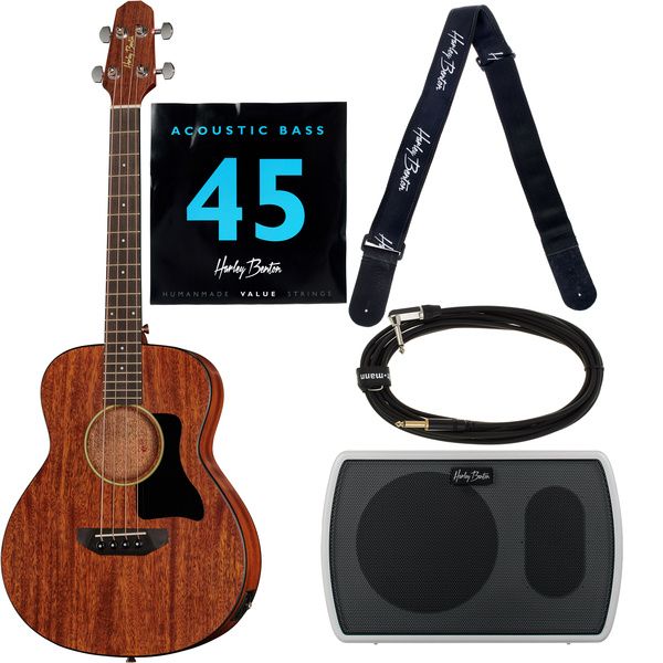 Harley Benton GS-Travel-E Bass Mahoga Set test och teknisk analys
