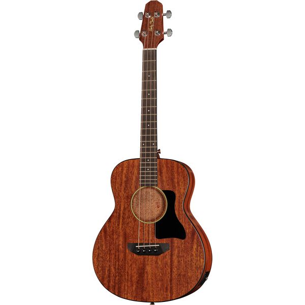 Test och recension av Harley Benton GS-Travel-E Bass Mahogany
