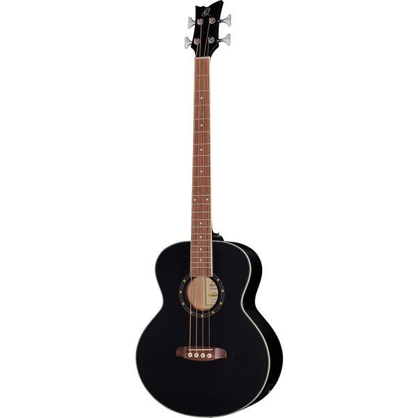 Ortega D7E-SBK-4 test och teknisk recension av akustisk basgitarr