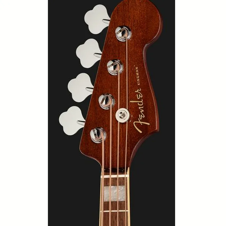 Recension av Fender Kingman Bass SEB WN: ljud och komfort i detalj