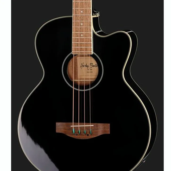 Harley Benton B-30BK Acoustic Bass Series test, komplett recension