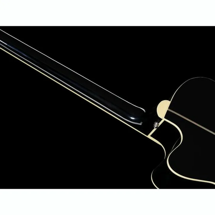 Harley Benton B-30BK Acoustic Bass Series test, komplett recension