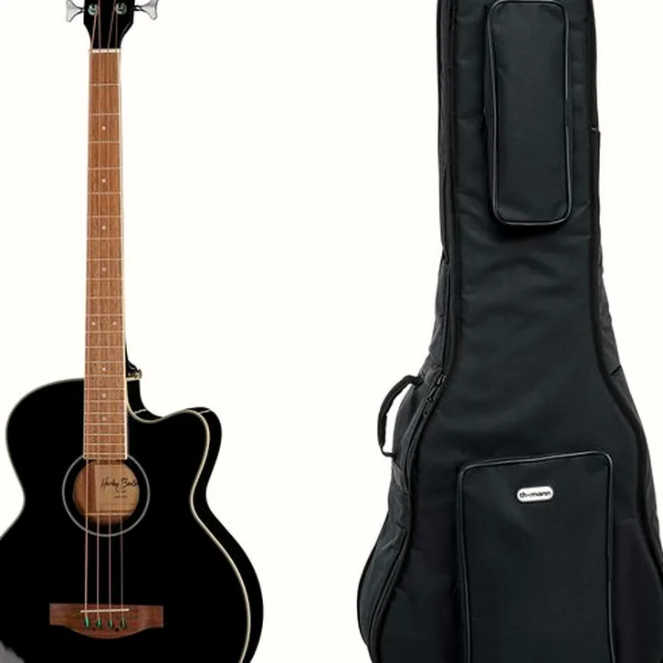 Harley Benton B-30BK Acoustic Bass test, teknisk analys och bedömning