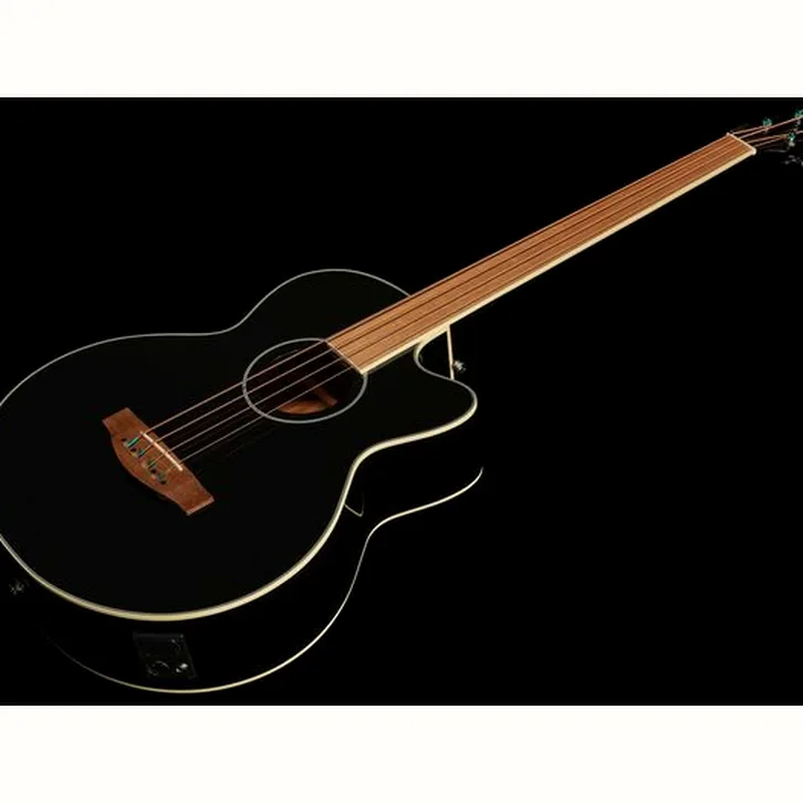 Harley Benton B-30BK-FL Acoustic Bass Bundle test och teknisk analys