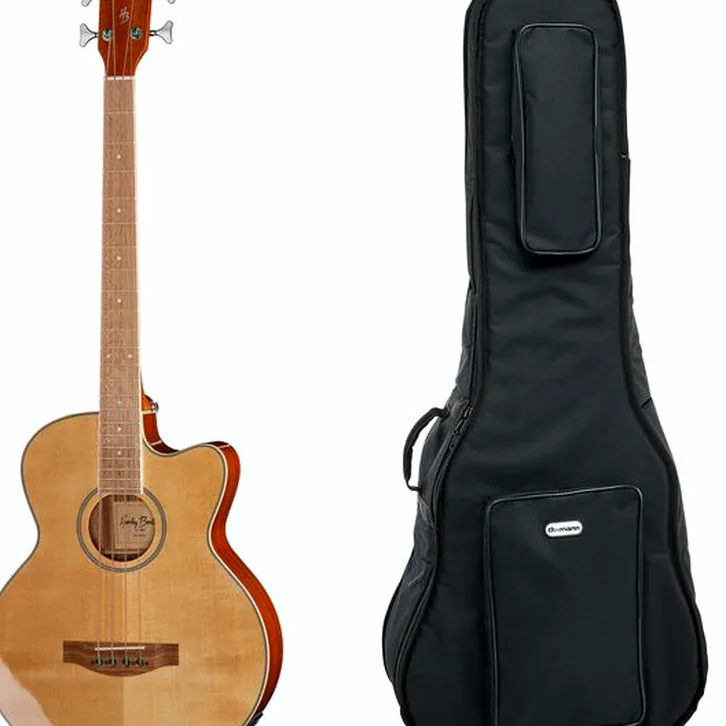 Harley Benton B-30NT Acoustic Bass test och omdöme 2024