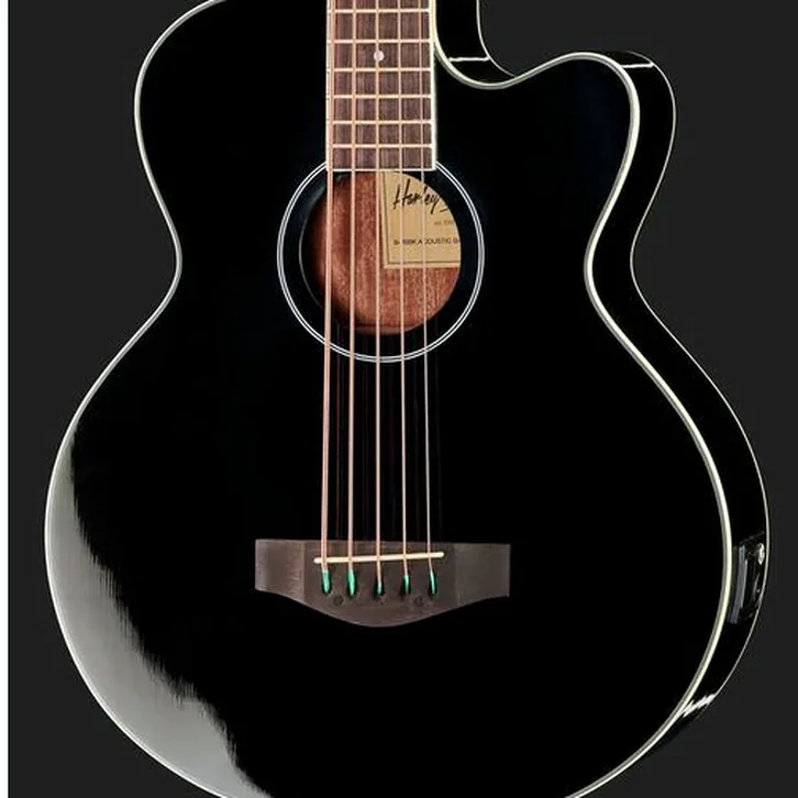 Harley Benton B-35BK Acoustic Bass Series, test av basgitarr