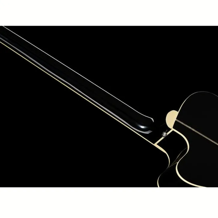 Harley Benton B-35BK-FL Acoustic Bass test och teknisk analys