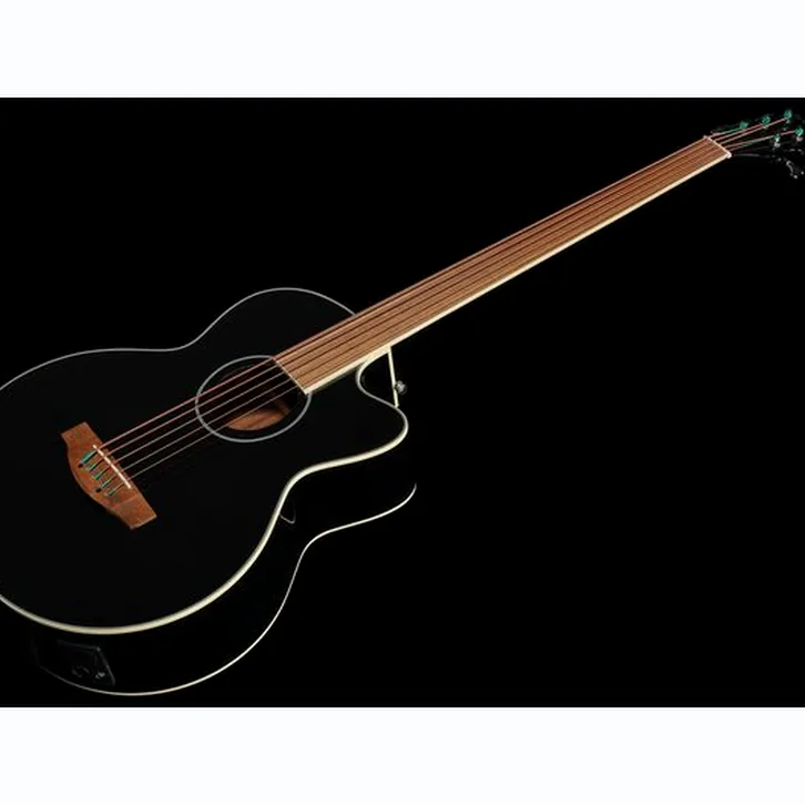 Harley Benton B-35BK-FL Acoustic Bass test och teknisk analys