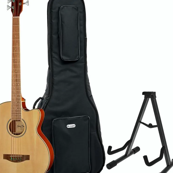 Harley Benton B-35NT Acoustic Bass Bundle test och teknisk analys