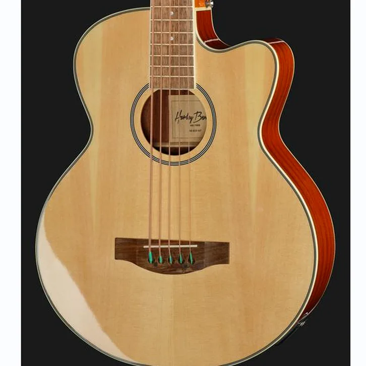 Harley Benton B-35NT Acoustic Bass Series i test: ljud och komfort i detalj