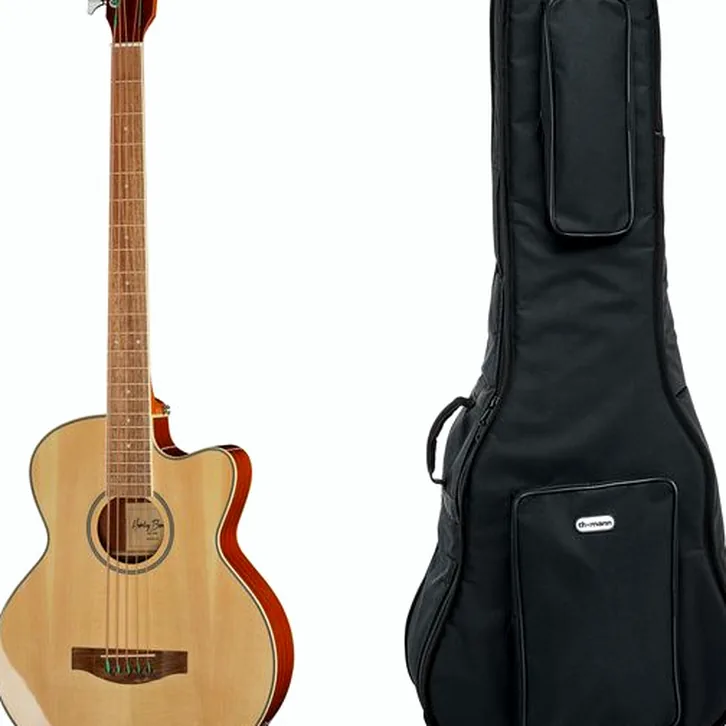 Harley Benton B-35NT Acoustic Bass test och teknisk analys