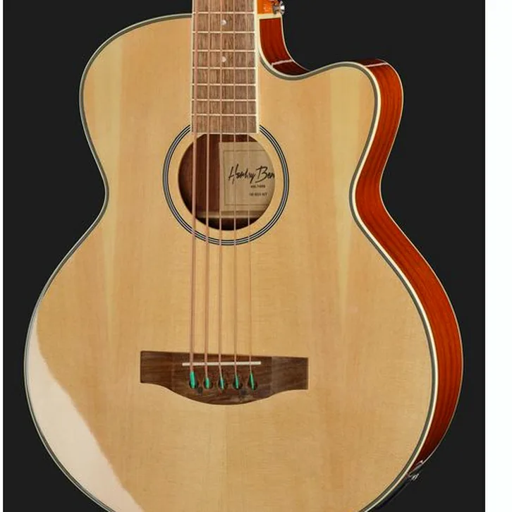 Harley Benton B-35NT Acoustic Bass test och teknisk analys