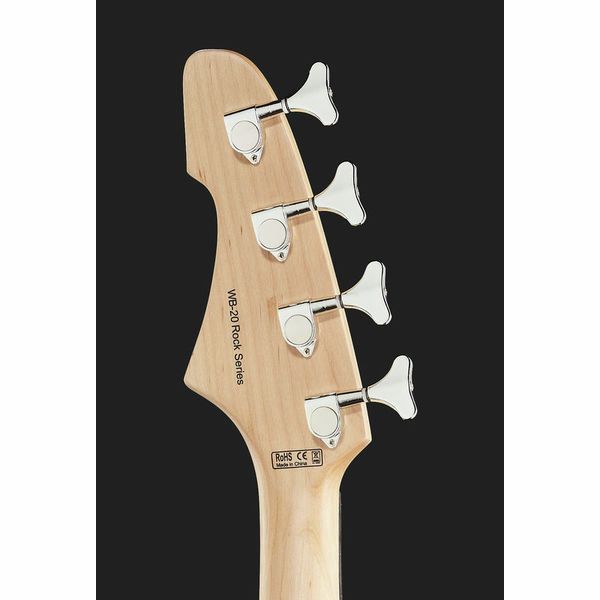 Harley Benton WB-20BK Rock Series