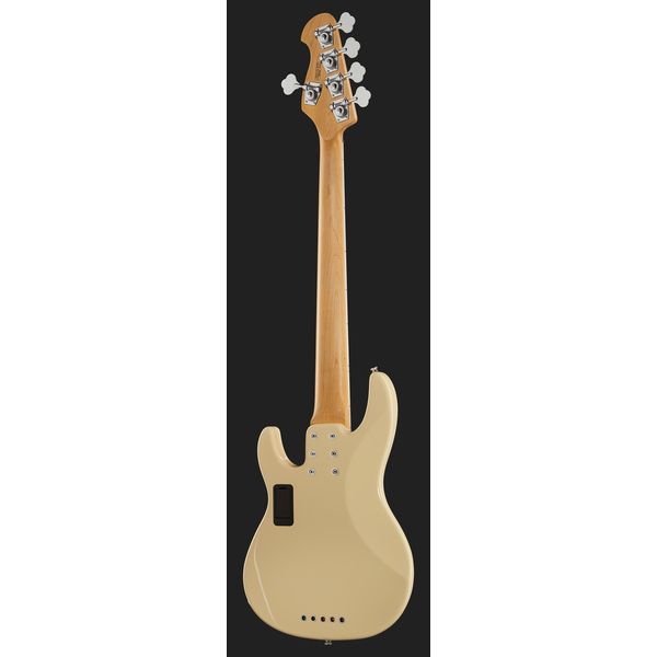 Harley Benton Enhanced MP-5EB Creme w/Bag