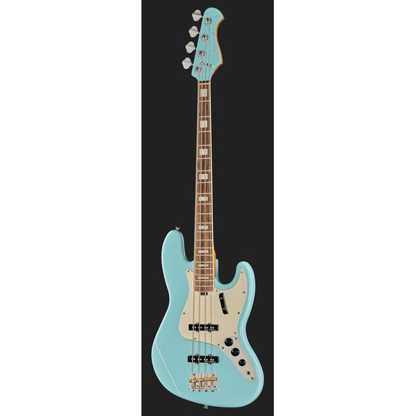 Harley Benton MV-4JB Daphne Blue w/Case