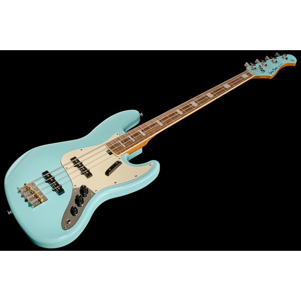 Harley Benton MV-4JB Daphne Blue w/Case
