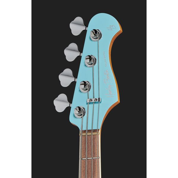 Harley Benton MV-4MSB Daphne Blue w/Case