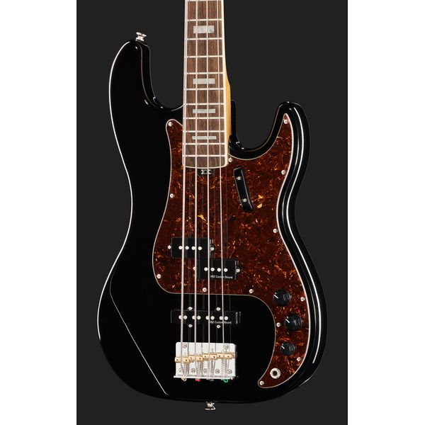 Harley Benton MV-4PJ Black w/Case