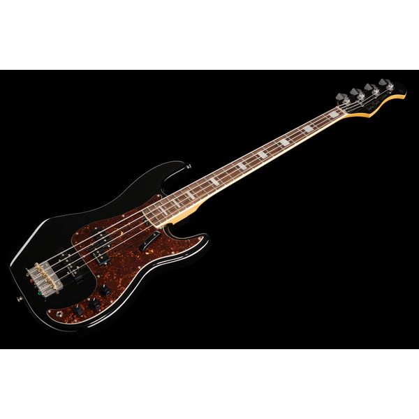 Harley Benton MV-4PJ Black w/Case