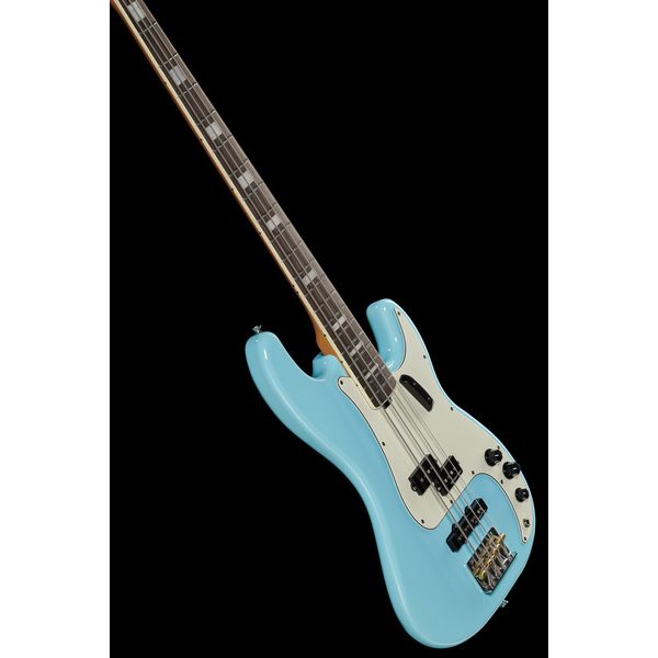 Harley Benton MV-4PJ Daphne Blue w/Case