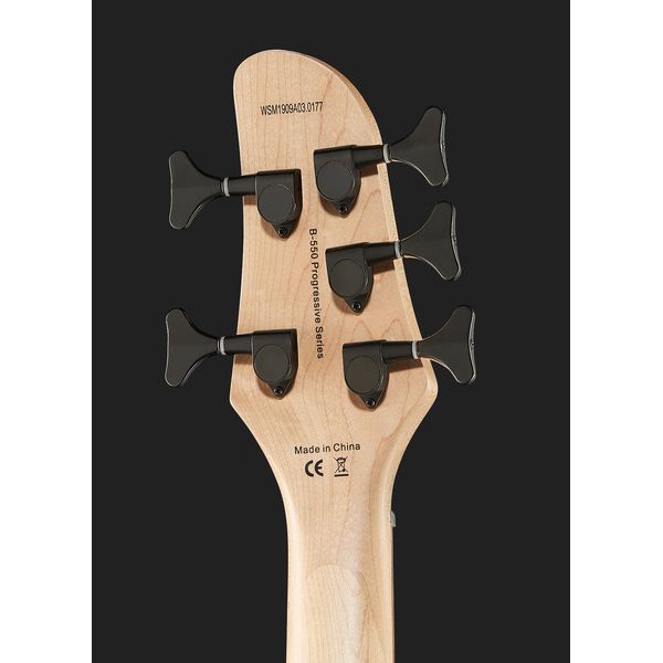 Harley Benton B-550 Black Progressive Bundle