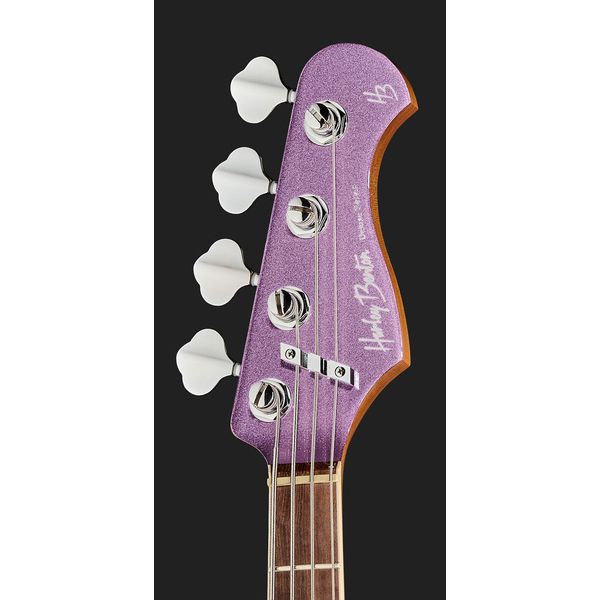 Harley Benton MV-4MSB Burgundy Mist w/Case