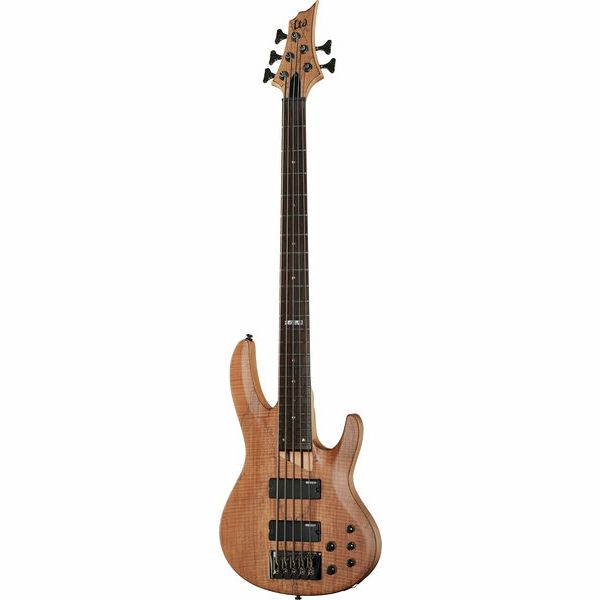 Test av ESP LTD B205SM Natural Satin, Mångsidig femsträngad bas