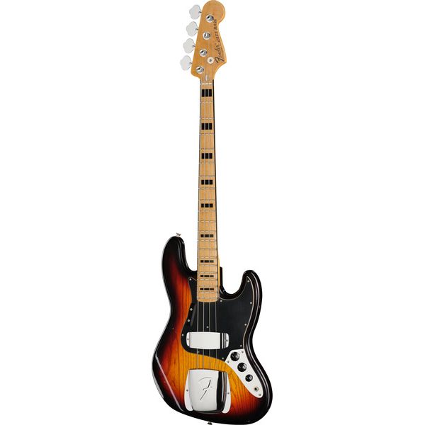Fender 75 Jazz Bass MN 3TS Relic recension och tekniskt test