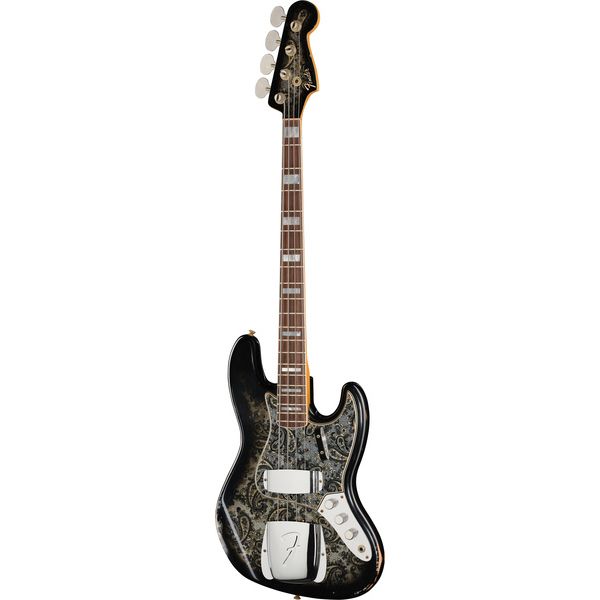 Fender LTD Jazz Bass Re Black Paisley recension och test