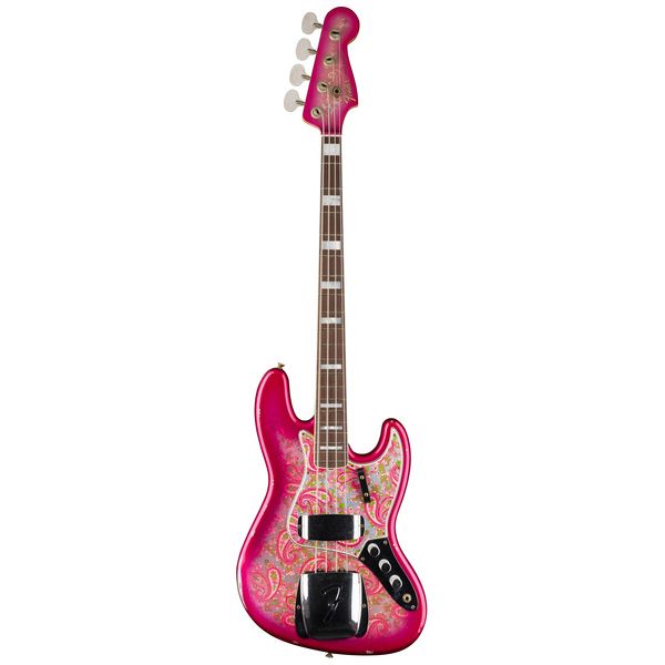 Fender LTD Jazz Bass Rel Pink Paisley test och omdöme 2024