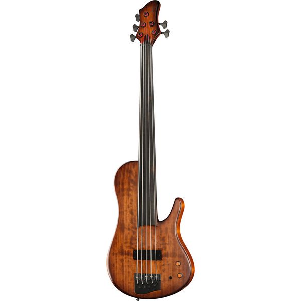 Franz Bassguitars Kuma 5 Fretless test och teknisk recension