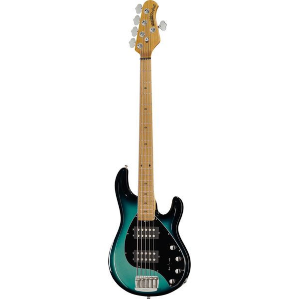 Music Man Stingray 5 Sp HH Frost Green test och omdöme