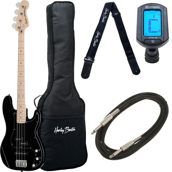 Squier Affinity P Bass MN PJ B Bundle recension och test 2023